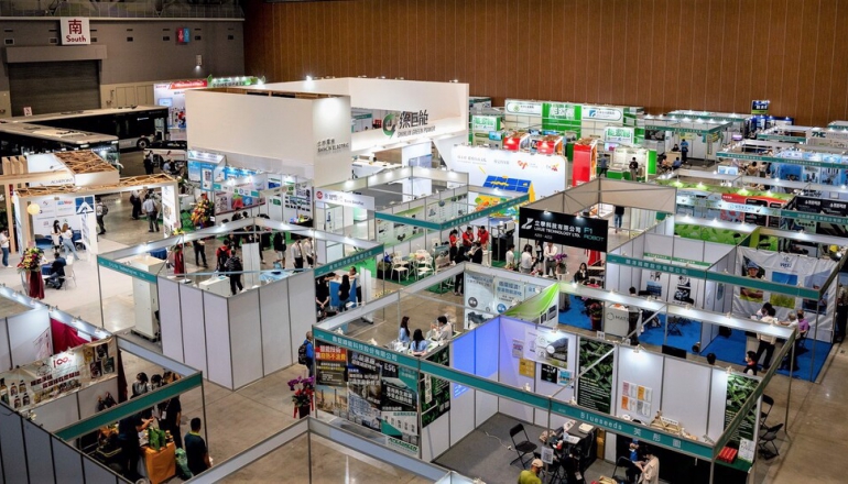 臺南國際綠色產業展5/30開幕！展出250攤位，高效太陽能板、智慧儲能都是亮點