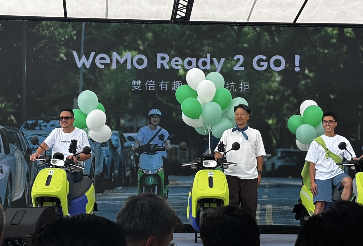 共享機車服務威摩科技WeMo今（12）宣布再擴大車隊，引進3000台Gogoro VIVA MIX 機車
