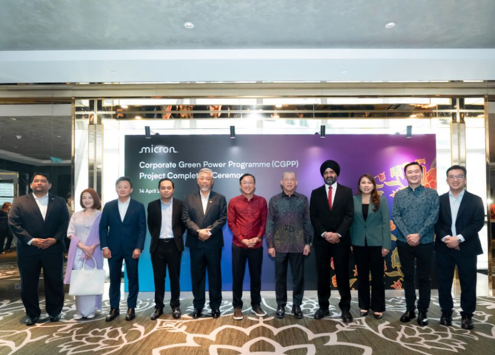 Solarvest’s two recently completed CGPP projects for Micron Malaysia have a combined capacity of 108 MWp and total investment of about USD 75 million. (Photo: Solarvest)