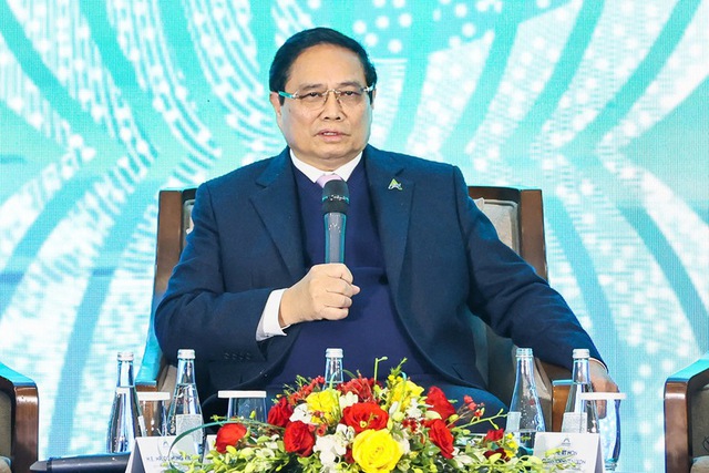 Vietnam’s Prime Minister Pham Minh Chinh attended the ASEAN Future Forum, stating that energy transition is an urgent priority with ASEAN projected to become the world's third-largest economy by 2045. (Photo: Vietnam's Government News)