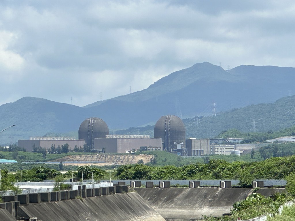 屏東核三廠是否重啟即將面臨公投決定。攝影：劉祐君。