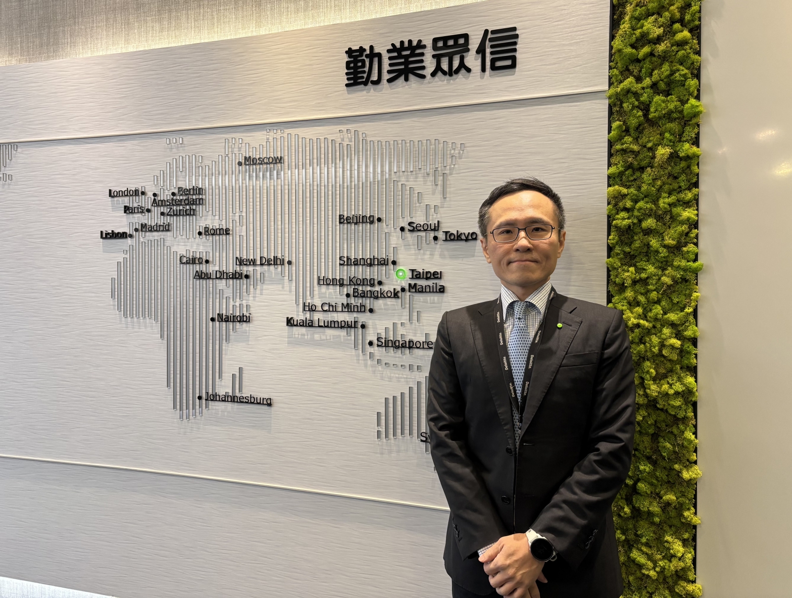 勤業眾信電力、公用事業與再生能源產業負責人林孟衞。（攝影：莊閔茜）