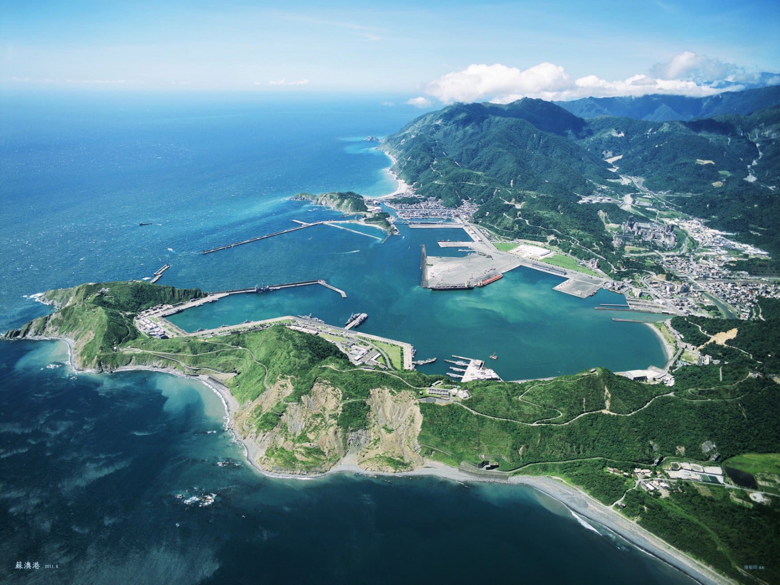 蘇澳港8月辦理「波浪發電試驗場域招租案」，為商港首度釋出之試驗場域。（圖片來源：交通部航港局）