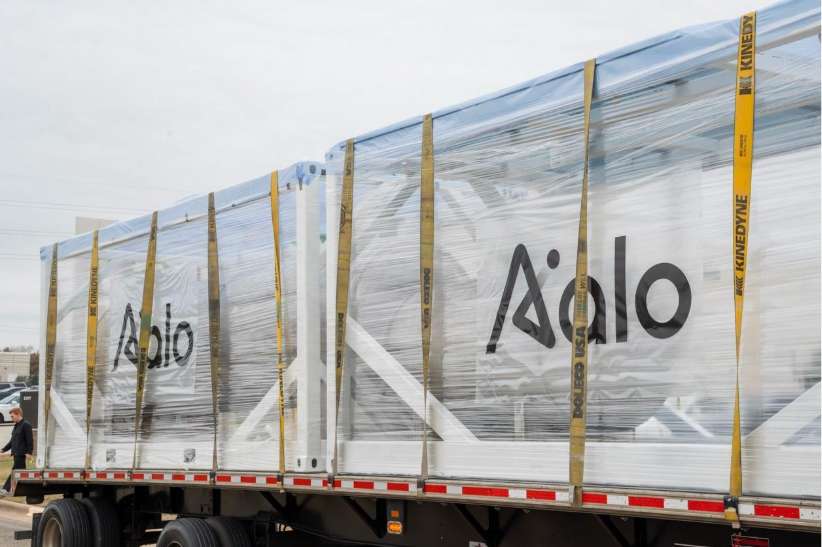 Aalo在德州工廠製造的XMR模組。公司希望透過工廠化生產模式,加速微型核反應爐的部署與商業化。(圖片來源:Aalo Atomics)