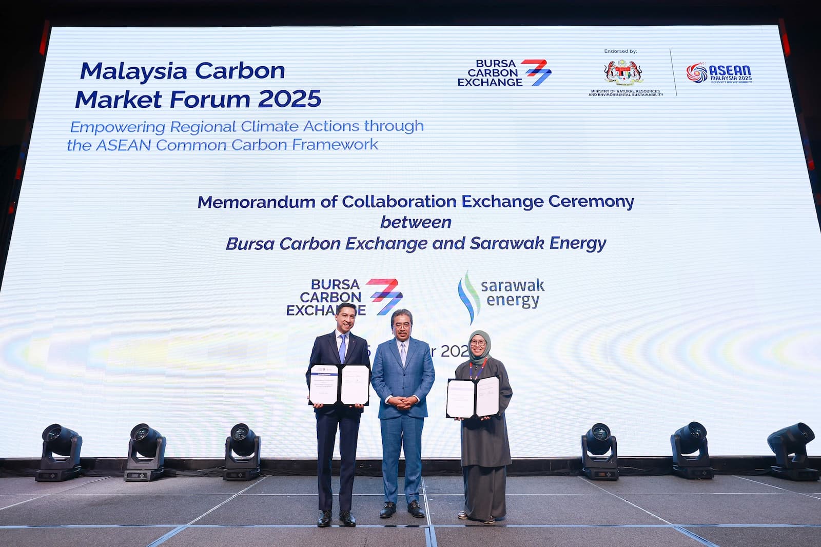 Interest in carbon markets has accelerated rapidly, from voluntary carbon trading with the establishment of the Bursa Carbon Exchange (BCX) to discussions around national registries, domestic projects and cross-border cooperation. (Photo by Bursa Malaysia / Facebook)