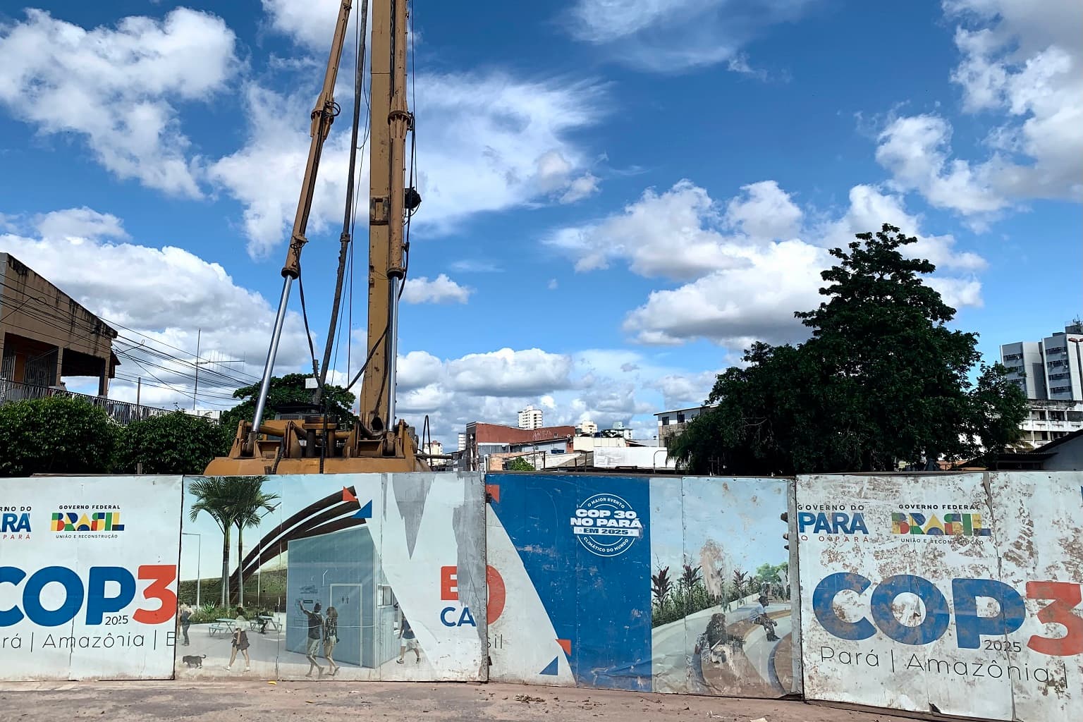 More than 40 infrastructure initiatives were launched to prepare Belém for COP30, with more than 30 of them still underway. Image by Peter Speetjens.