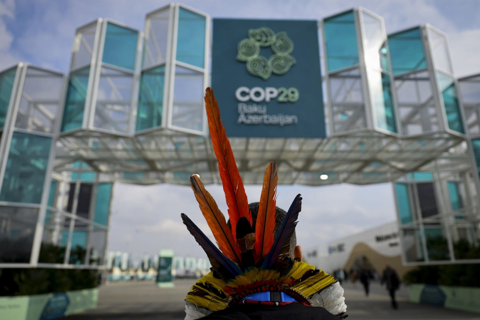 The Blue Zone at COP29 in Baku, Azerbaijan, 2024. Delegations representing parties to the UN Framework Convention on Climate Change (UNFCCC) will meet again this November at COP30 in Brazil, amid mistrust over the current progress towards finance targets (Image: Ministério do Meio Ambiente e Mudança do Clima / Flickr, CC BY NC SA)