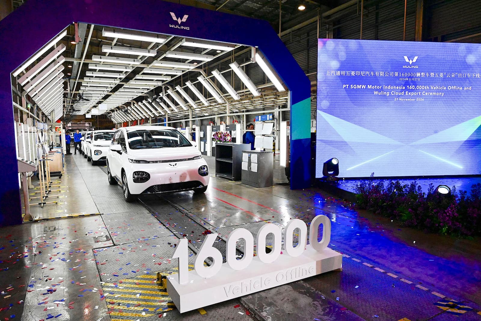 A factory in Cikarang, Indonesia belonging to SGMW Motor Indonesia, a local subsidiary of Chinese carmaker SGMW (Image: Zulkarnain / Xinhua / Alamy)