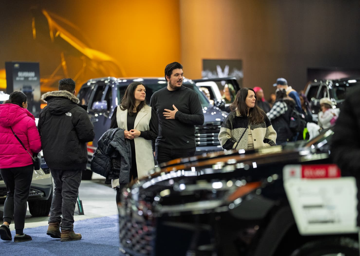 At the 2026 Detroit Auto Show, automakers emphasized hybrids, updated gasoline models and incremental efficiency improvements. (Photo: Detroit Auto Show)