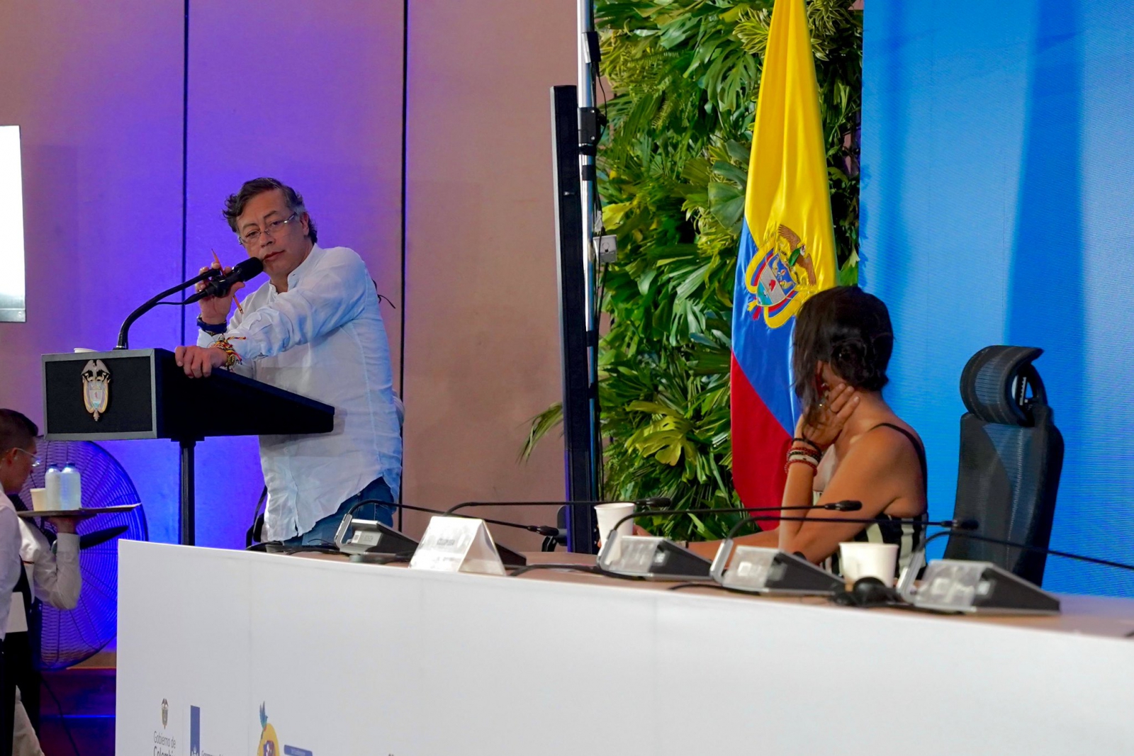 The first conference on “transitioning away” from fossil fuels held in Santa Marta, Colombia. 