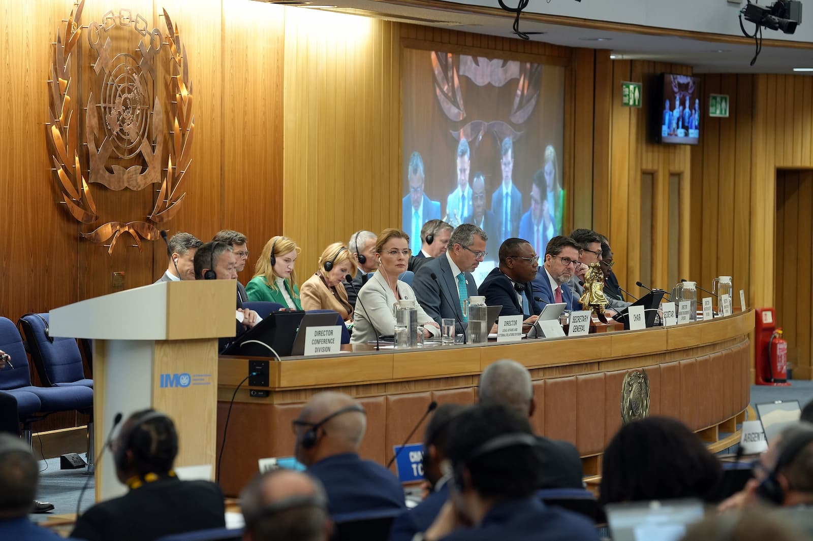 Opening of the IMO Marine Environment Protection Committee (MEPC) 84th Session in London on 27 April 2026. Credit: IMO / Flickr