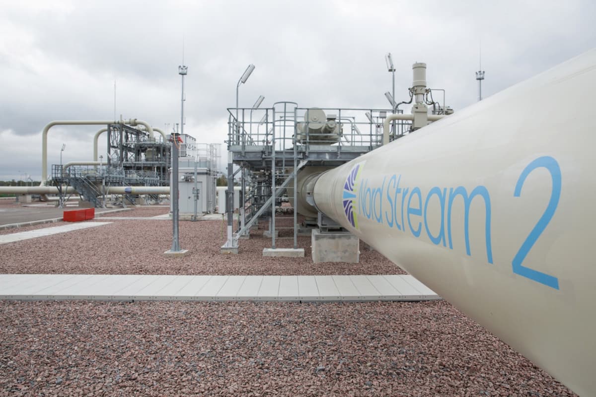 Renewables are set to mitigate dependencies such as Europe's reliance on Russian fossil gas. Photo: Nord Stream 2 AG.