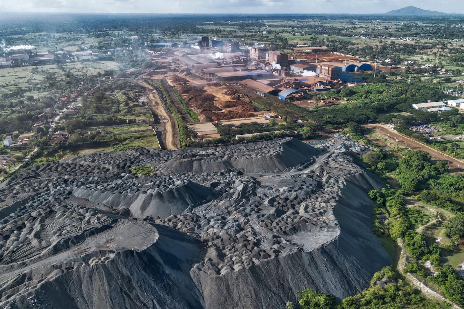 A nickel processing facility in East Sulawesi, Indonesia. The country is attempting to build a full EV battery supply chain, but experts warn that without major changes to the law, local people will continue to suffer from harms already documented in existing projects (Image: Putu Artana / Alamy)