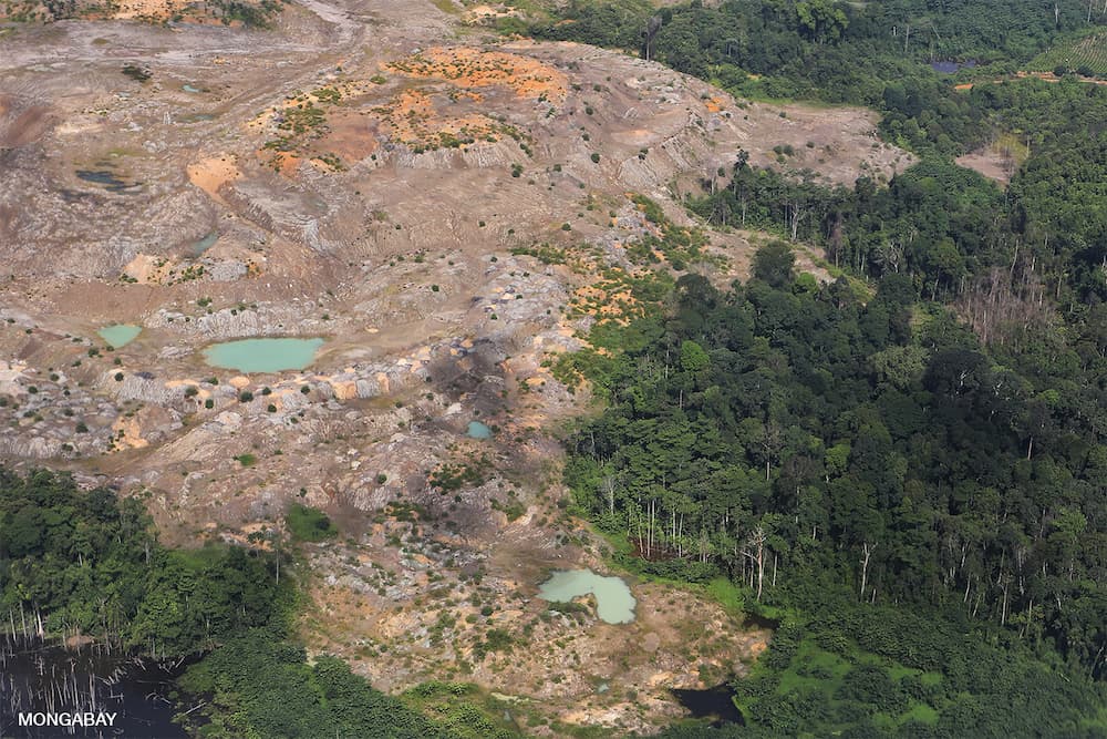 A coal mine in Borneo. Image by Rhett A. Butler/Mongabay.