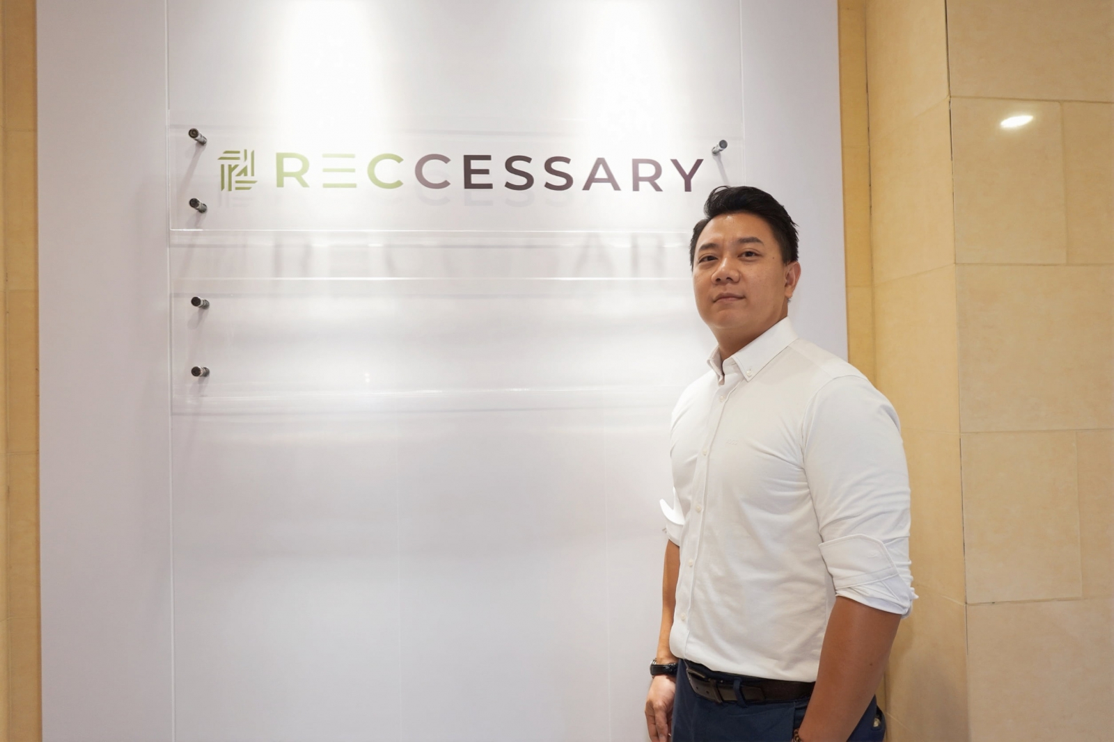 RECCESSARY創辦人暨執行長黃公暉將於6月19日現身「新能源與碳市場商機論壇」，透過打造高互動交流的論壇，帶給聽眾新的市場體驗。（攝影：RECCESSARY）