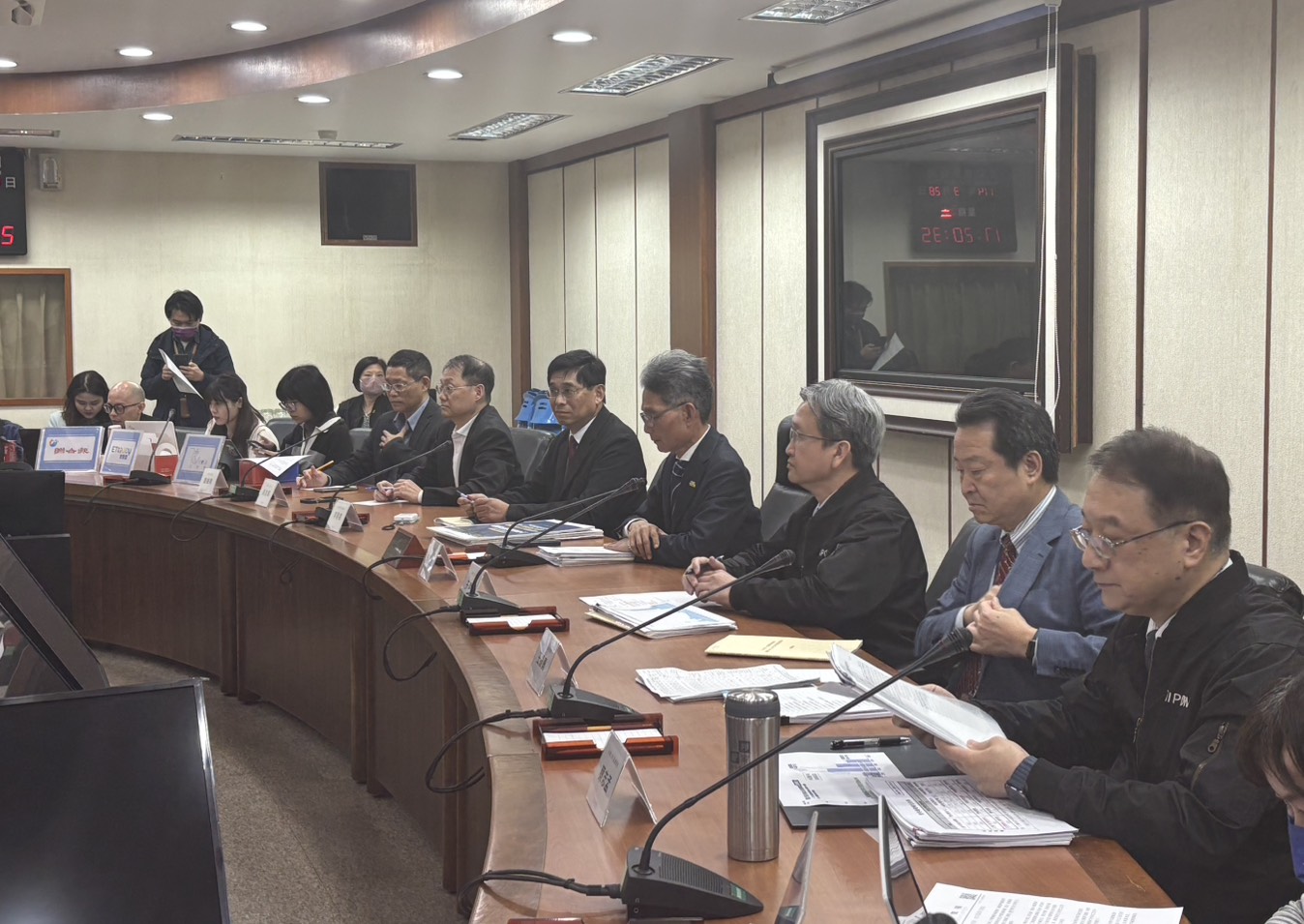 電價審議會決議，本次電價不調漲。（攝影：莊閔茜）