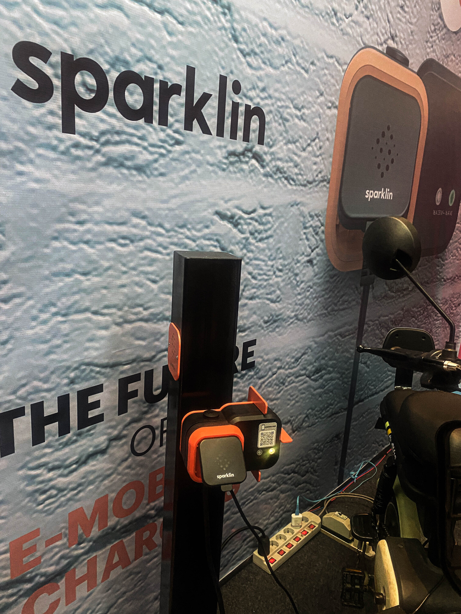 Sparklin EV charging socket