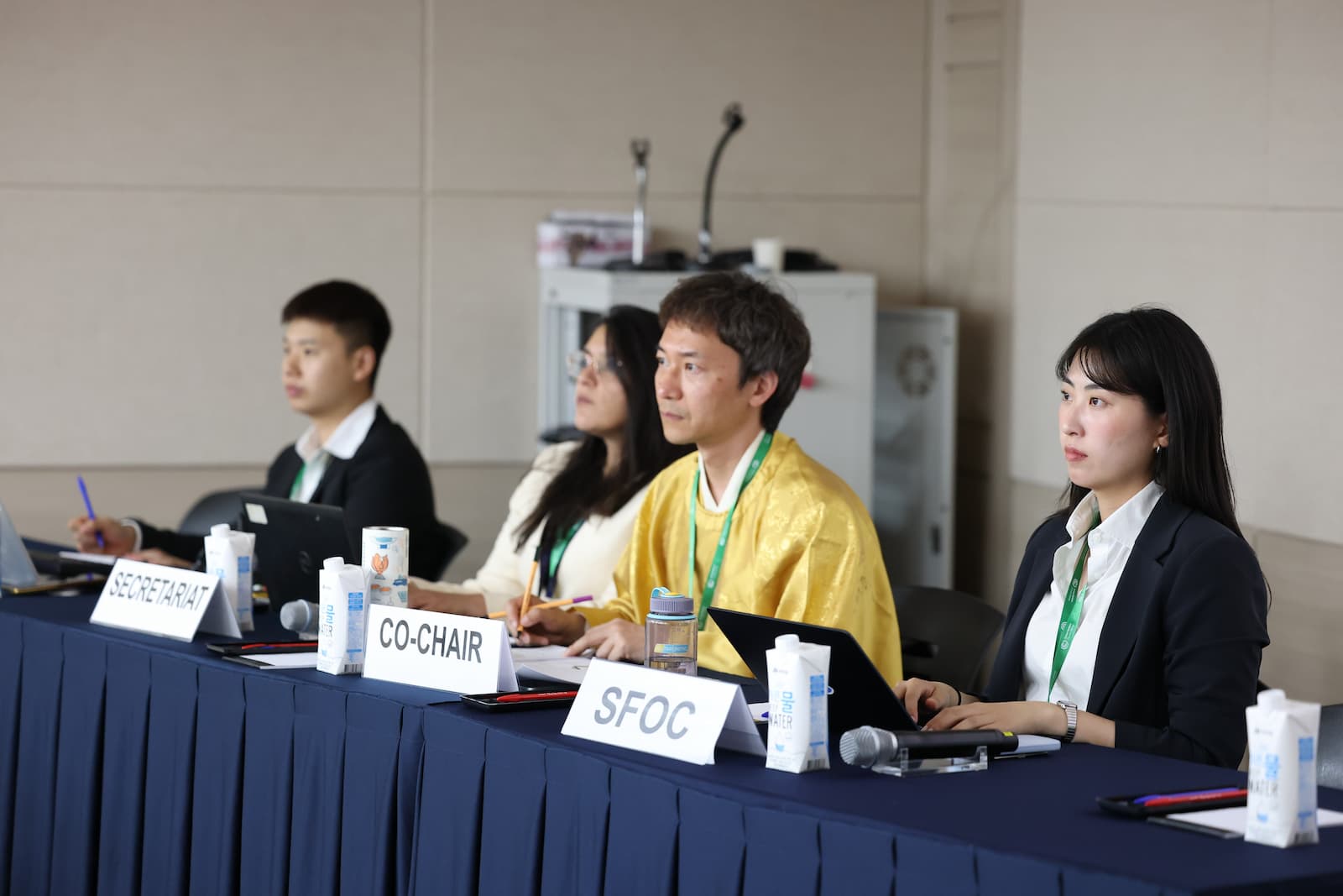 Team SFOC at UNFCCC Climate Week 3 in April 2026. Image credits: UNFCCC