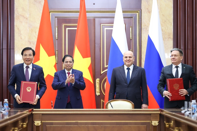 Vietnam and Russia signed a deal to build a nuclear power plant in Vietnam