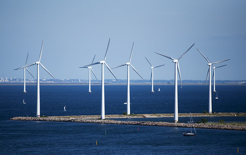 Denmark gets over 80% of its power from renewables, with wind leading the way. (Photo: Wikipeida Commons)
