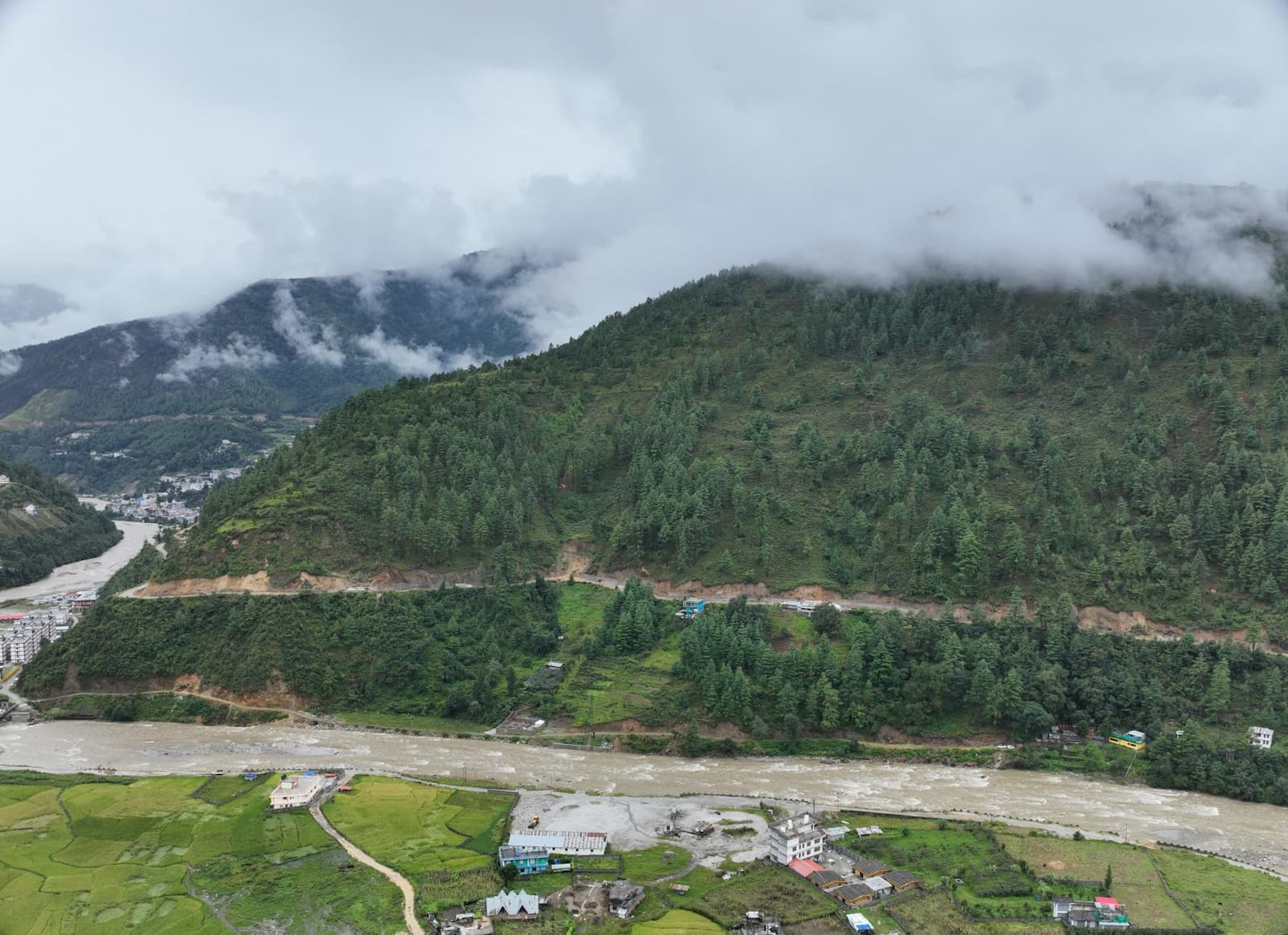 The site of a pioneering geothermal energy project at a hot spring in Dirang, Arunachal Pradesh. The north-eastern state accounts for around 2 gigawatts of India’s estimated 1o.6-gigawatt geothermal capacity potential (Image: Centre for Earth Sciences & Himalayan Studies (CES&HS)