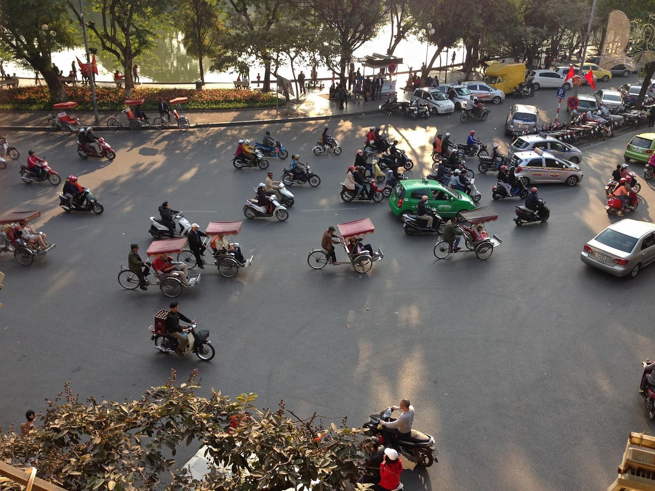 Vietnam plans to phase out gasoline motorcycles, starting with a ban in downtown Hanoi. 