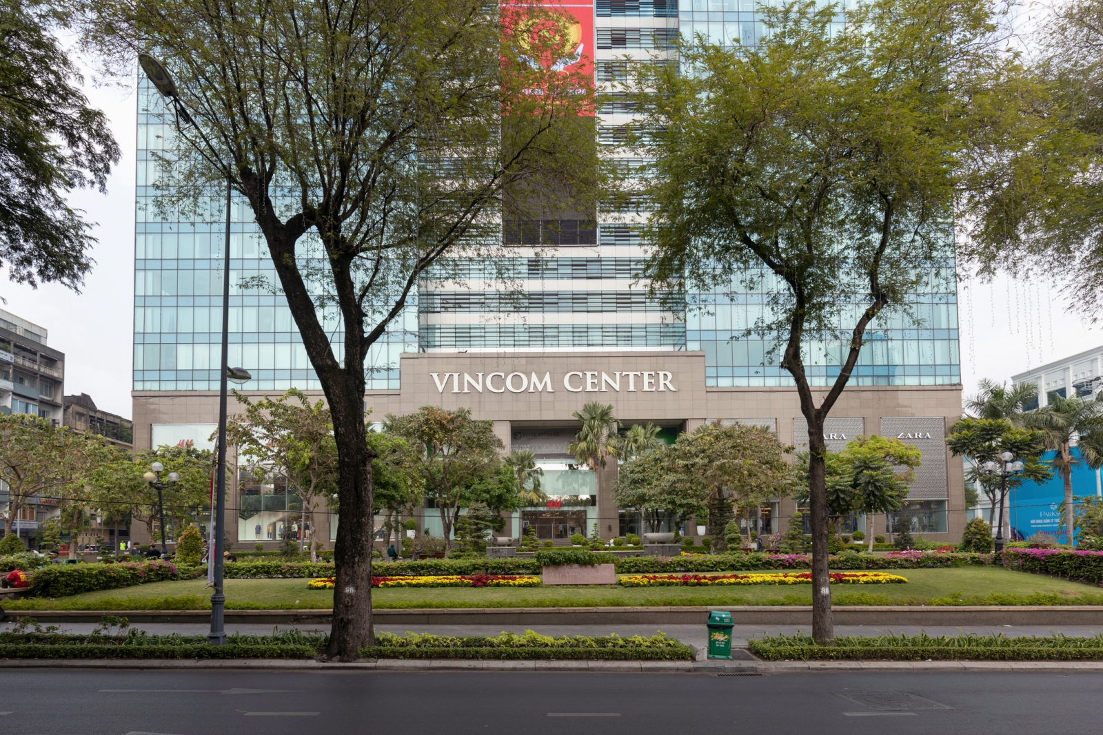 越南大型集團Vingroup以旗下電動車品牌Vinfast打響名號，圖為集團旗下百貨公司。