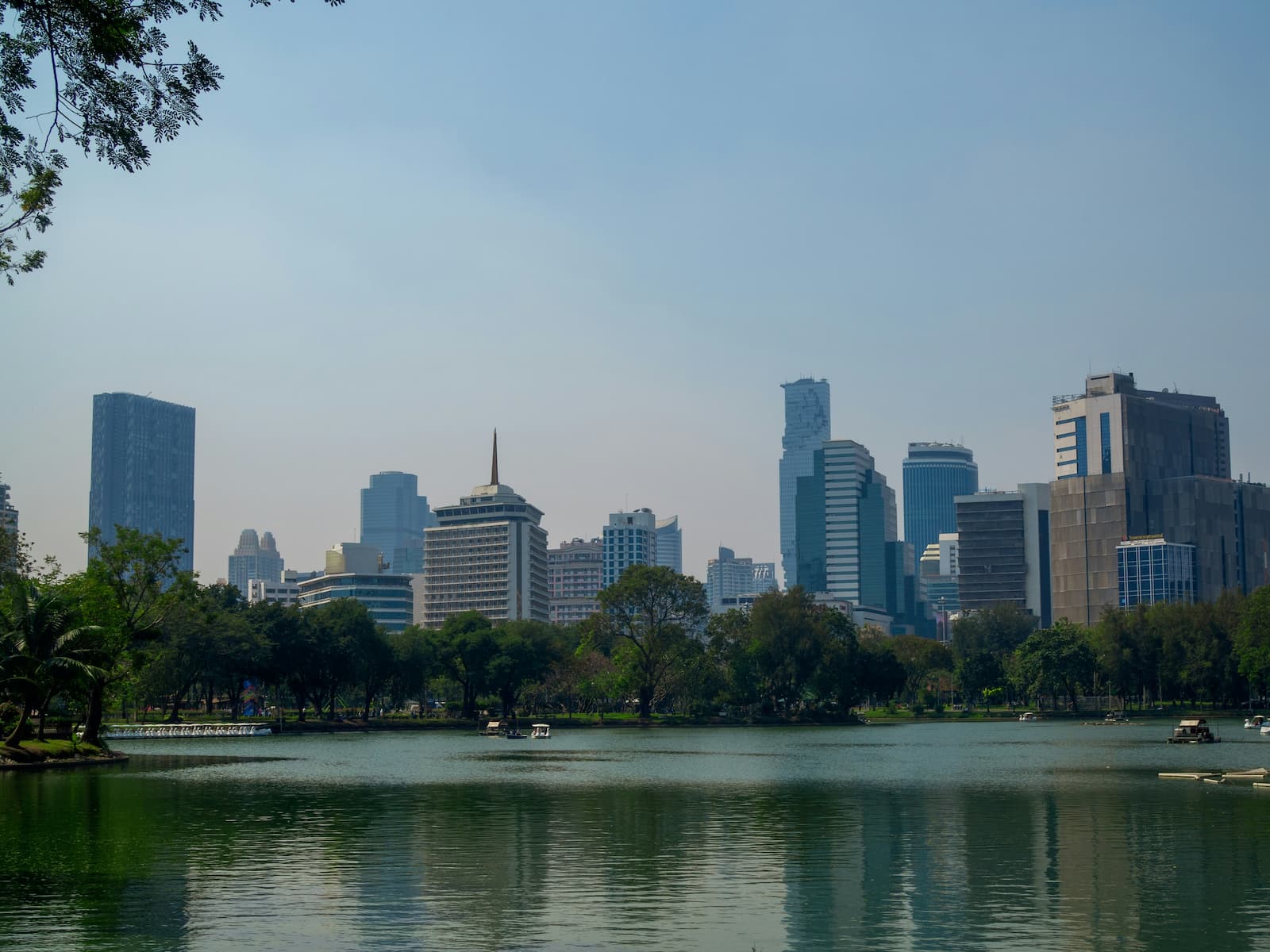 Bangkok skyline from Lumphini Park, Thailand. (Photo: Unsplash)
