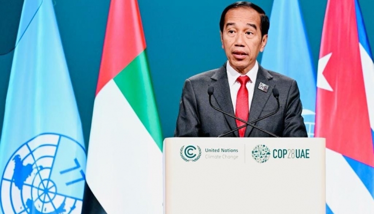 印尼COP28提需1兆美元净零 佐科挨轰没新承诺