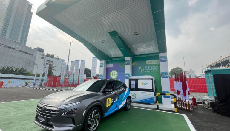 Indonesia’s first hydrogen station boosts energy transition in transportation