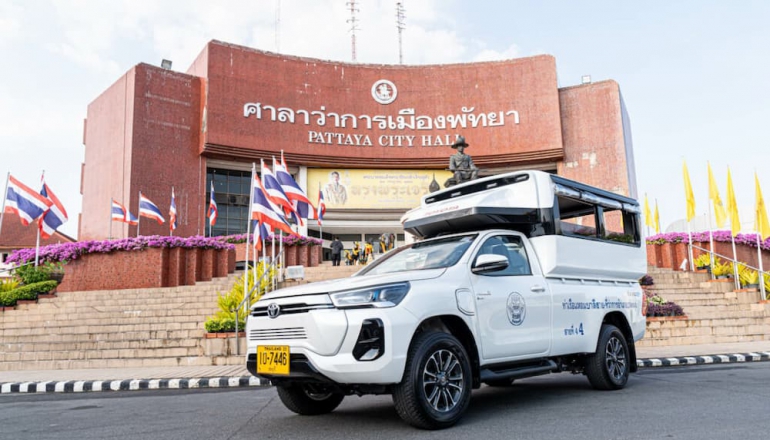 Pattaya partners with Toyota on EV public transport to reduce pollution