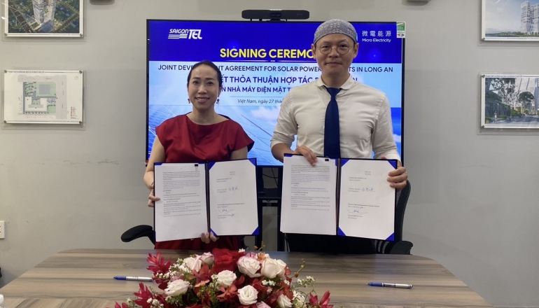微電、西貢電信聯手在越南開發300MW光電，3年砸71億元做台商的綠電後盾