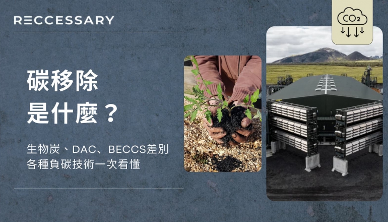碳移除是什麼？生物炭、DAC、BECCS差在哪？各種負碳技術一次看懂