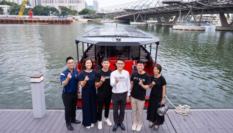 新加坡新創Pyxis推太陽能電動渡輪！反向充電助客戶節省30%營運成本