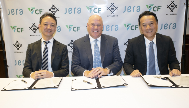 JERA, Mitsui, CF Industries team up for world’s largest low-carbon ammonia plant