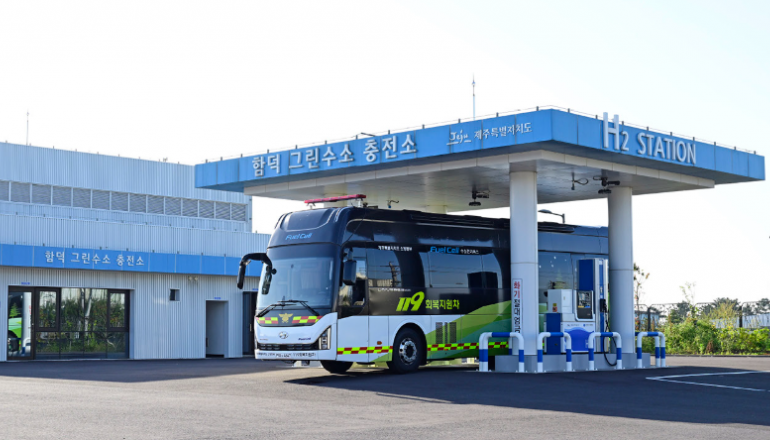 濟州島引領南韓綠氫革命，啟用首座商用加氫站、5年拚30MW產能