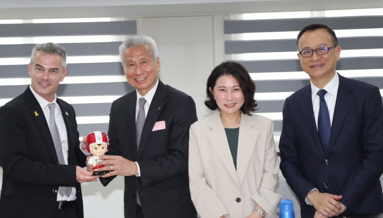 大同高層迎以色列國會政要來訪，盼推進電網韌性、能源轉型合作