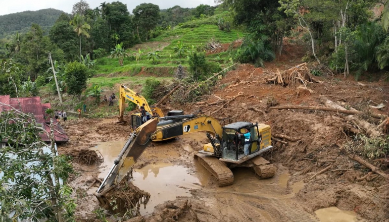 Indonesia sues 6 companies over alleged links to deadly floods, landslides