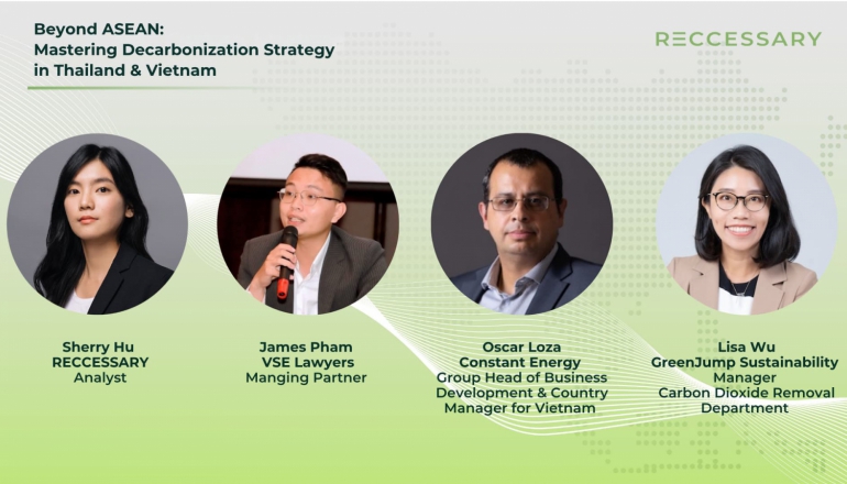 RECCESSARY webinar: CBAM enforcement and green power gaps put Thailand, Vietnam manufacturers on the clock