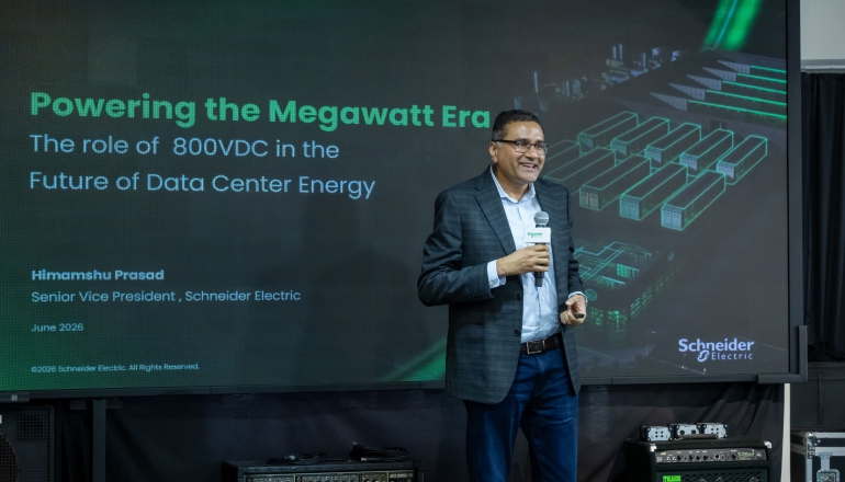 As AI racks approach 1 MW, Schneider Electric moves power conversion outside the rack