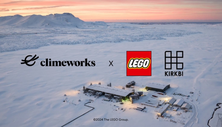 Climeworks signs 9-year agreement with the LEGO Group and KIRKBI