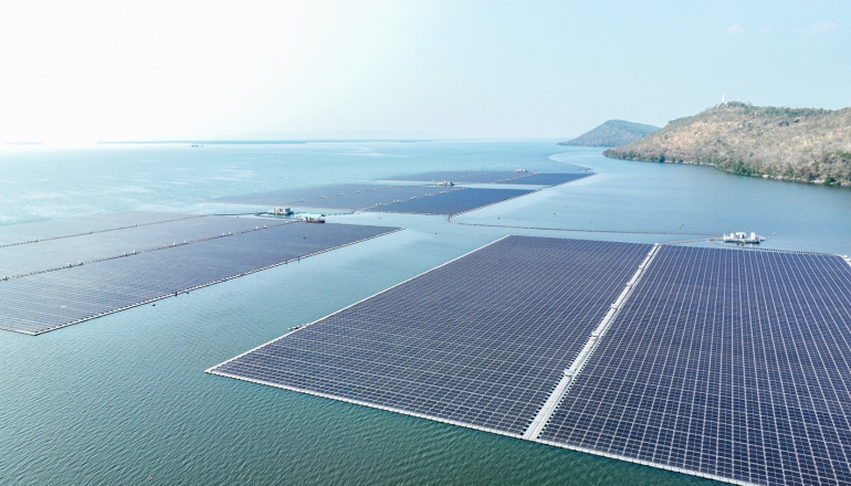 水光儲合一 泰國電力局24MW浮動式太陽能啟動商轉