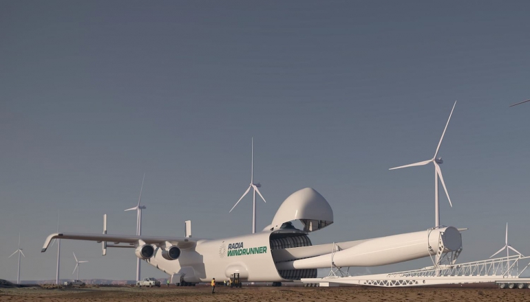 「最大風機葉片運輸機」 設計亮相 可望推升風電產業規模